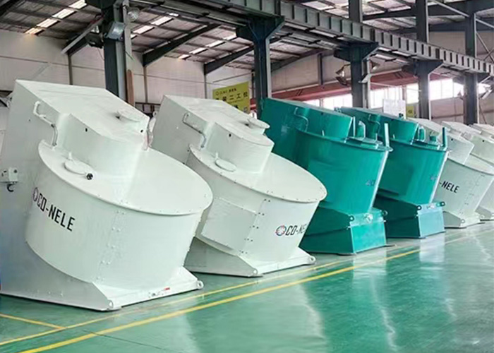 Granulador intensivo para polvo cerámico 750ltr / lote